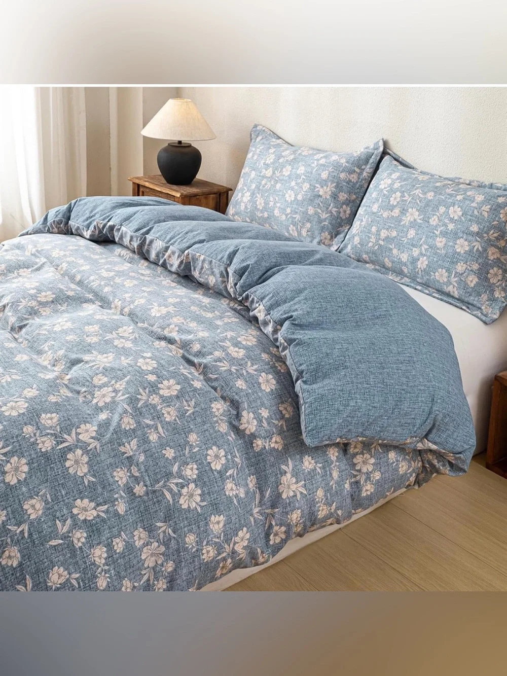 Blue Flower Twin Size 68